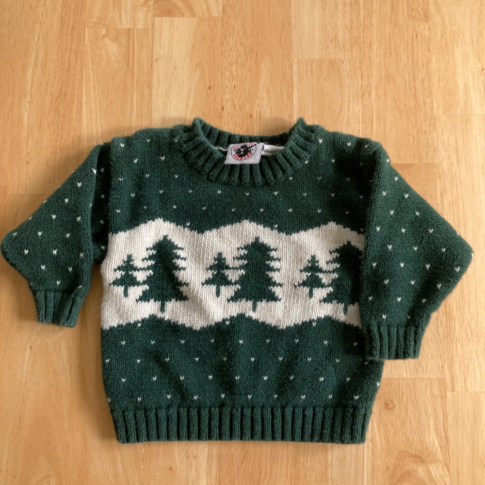 Vintage baby sweater